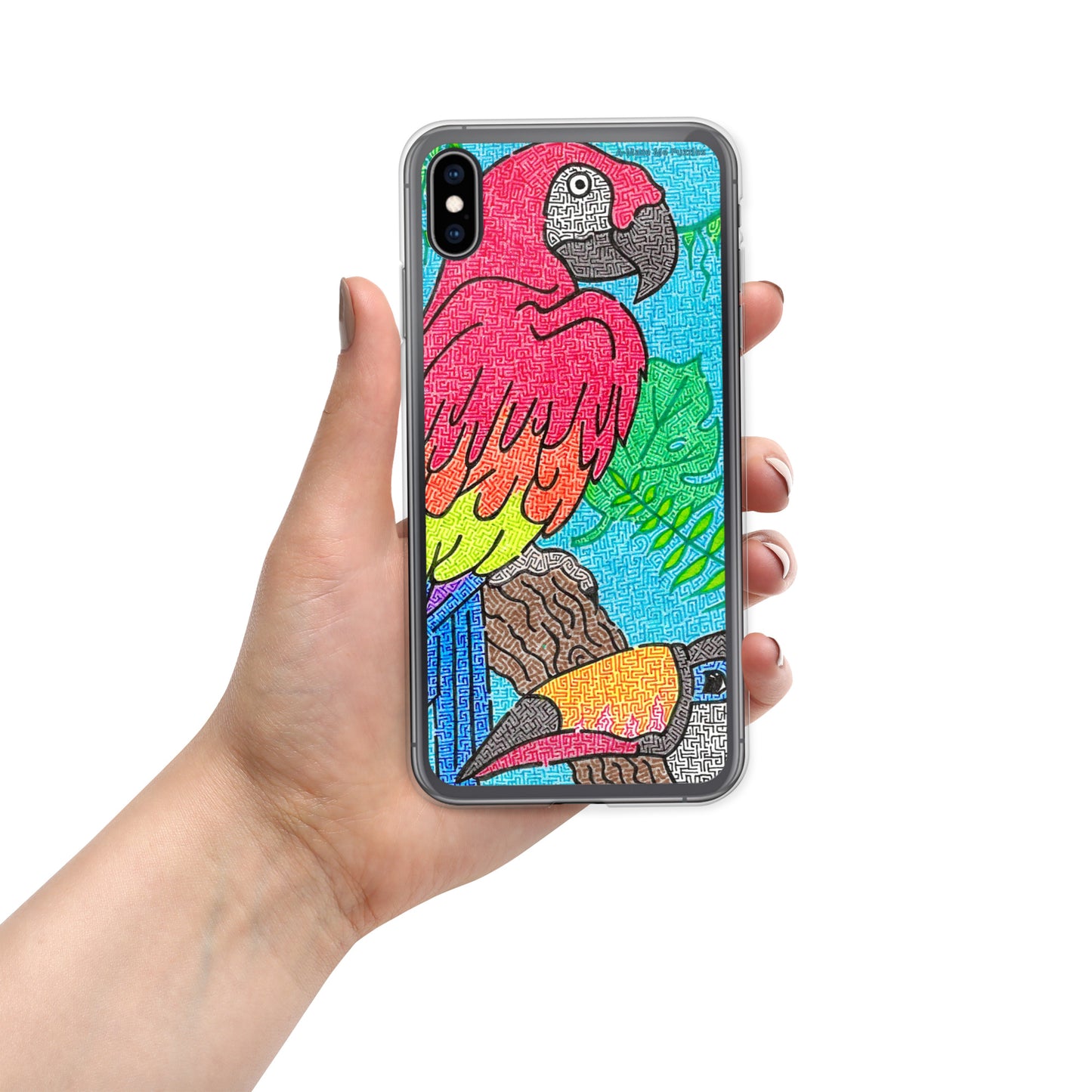 Parrot Maze iPhone Case