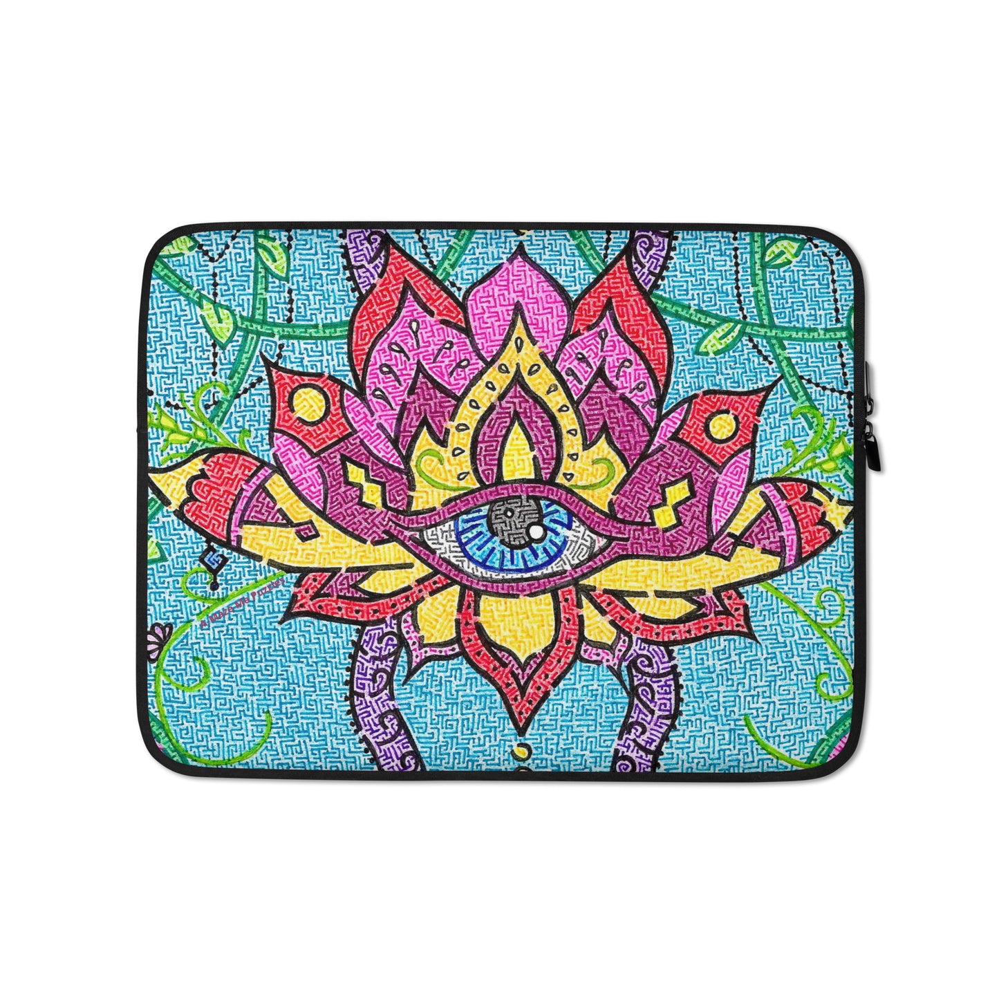 Mandala Maze Laptop Sleeve