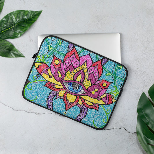 Mandala Maze Laptop Sleeve