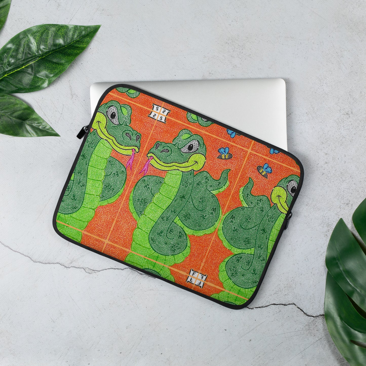 Snake Maze Laptop Sleeve