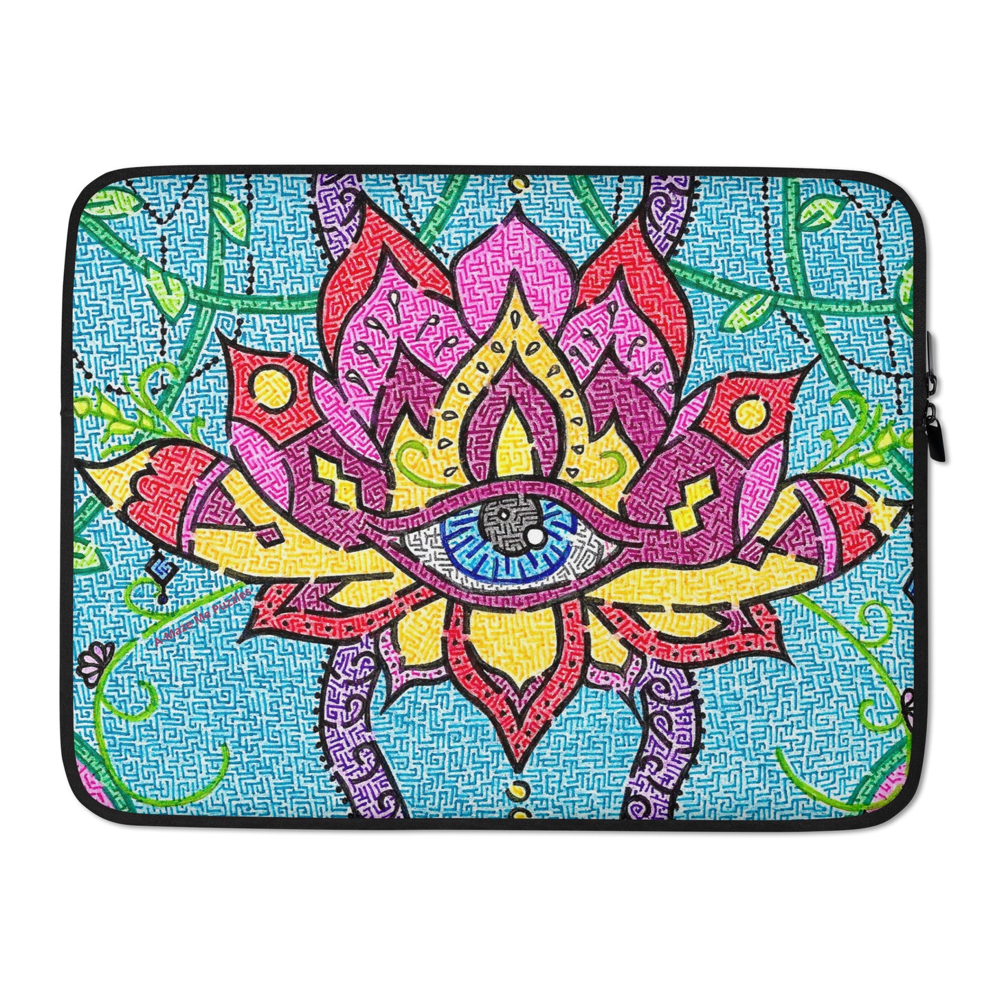 Mandala Maze Laptop Sleeve