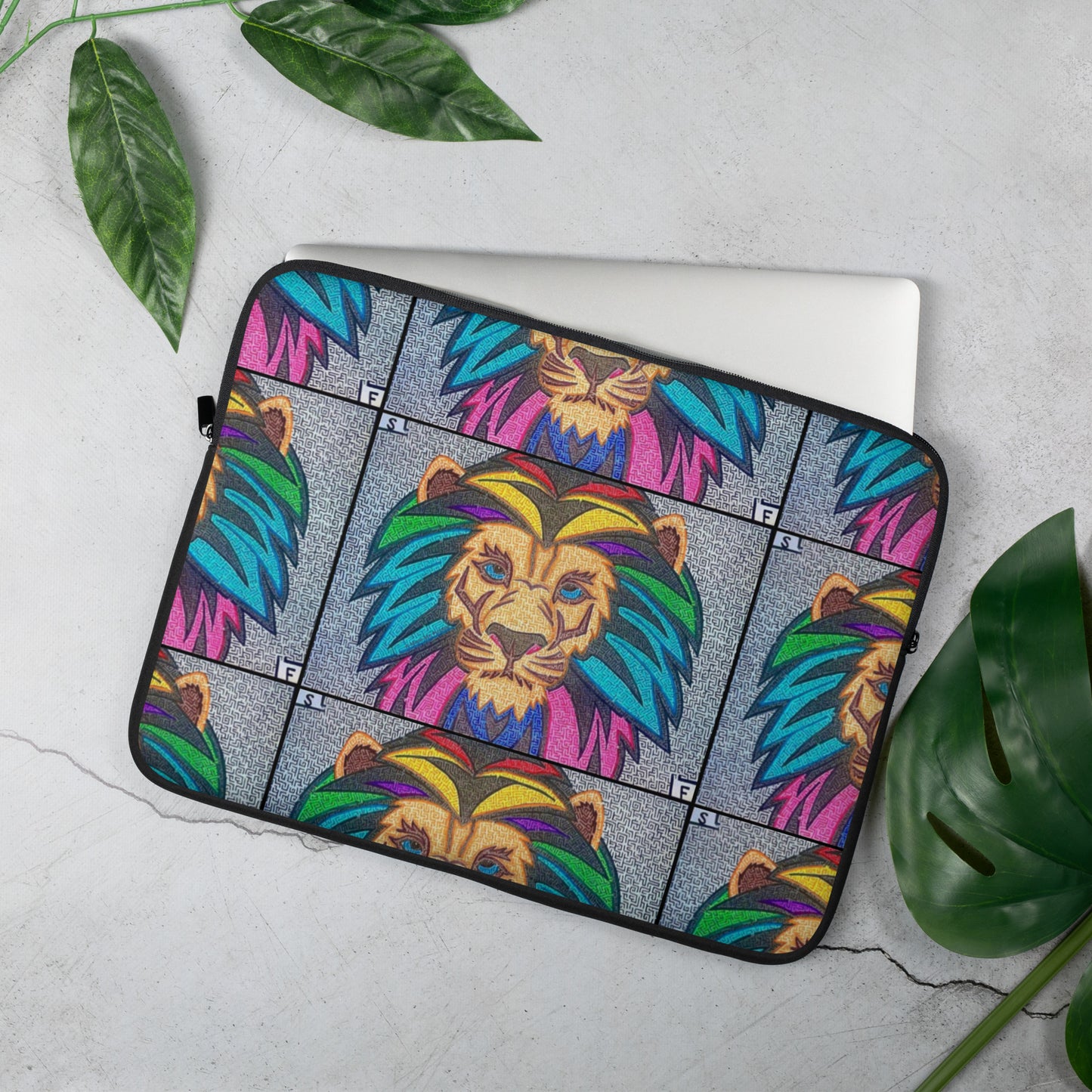 Lion Maze Laptop Sleeve