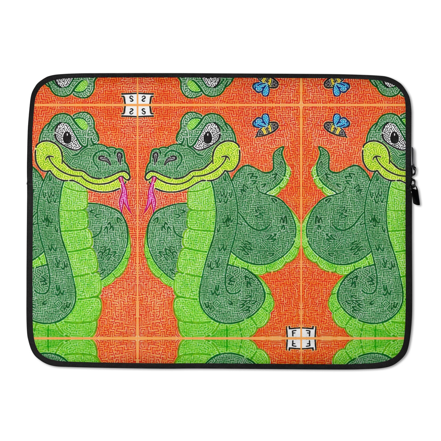 Snake Maze Laptop Sleeve