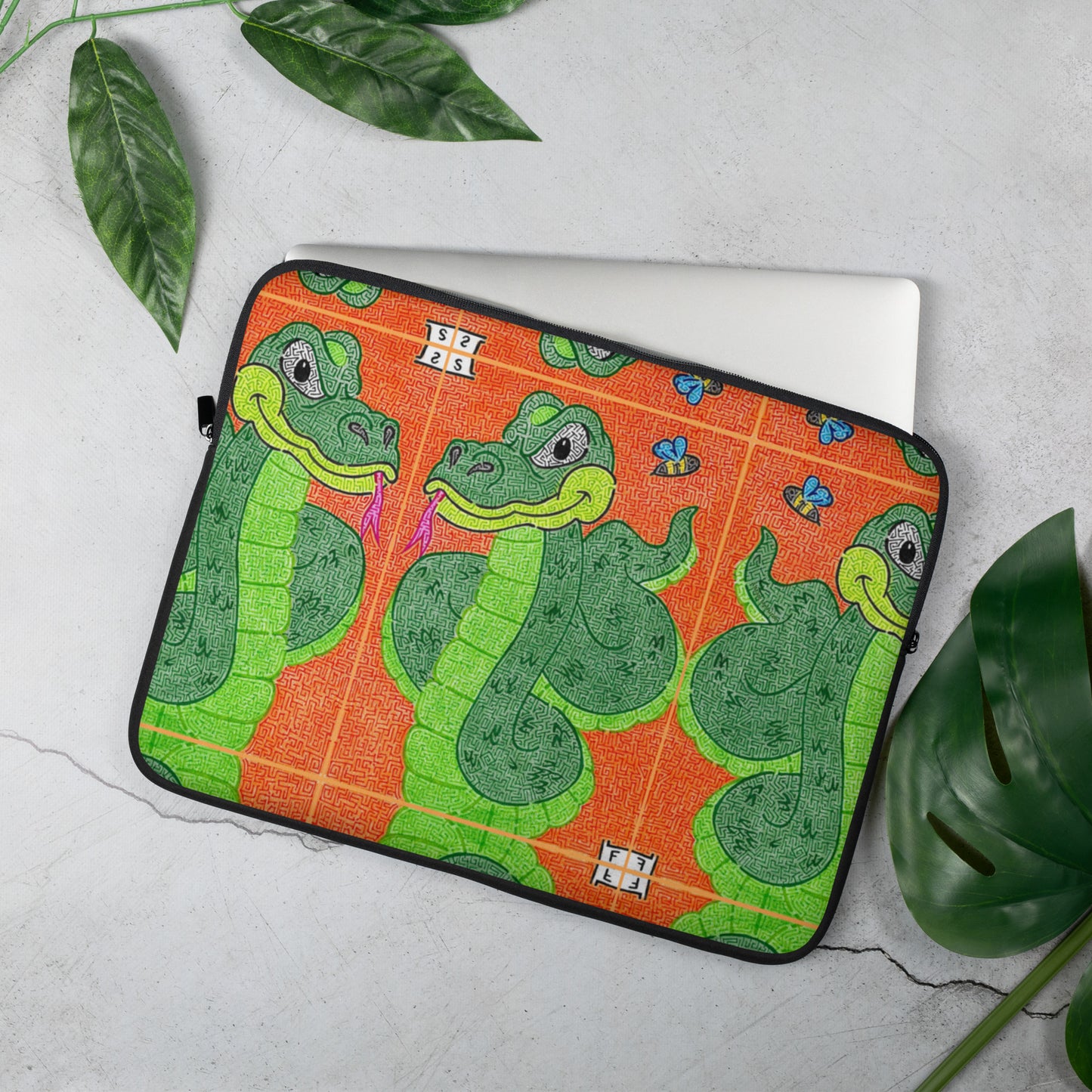 Snake Maze Laptop Sleeve