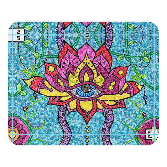 Mandala Maze Mouse Pad