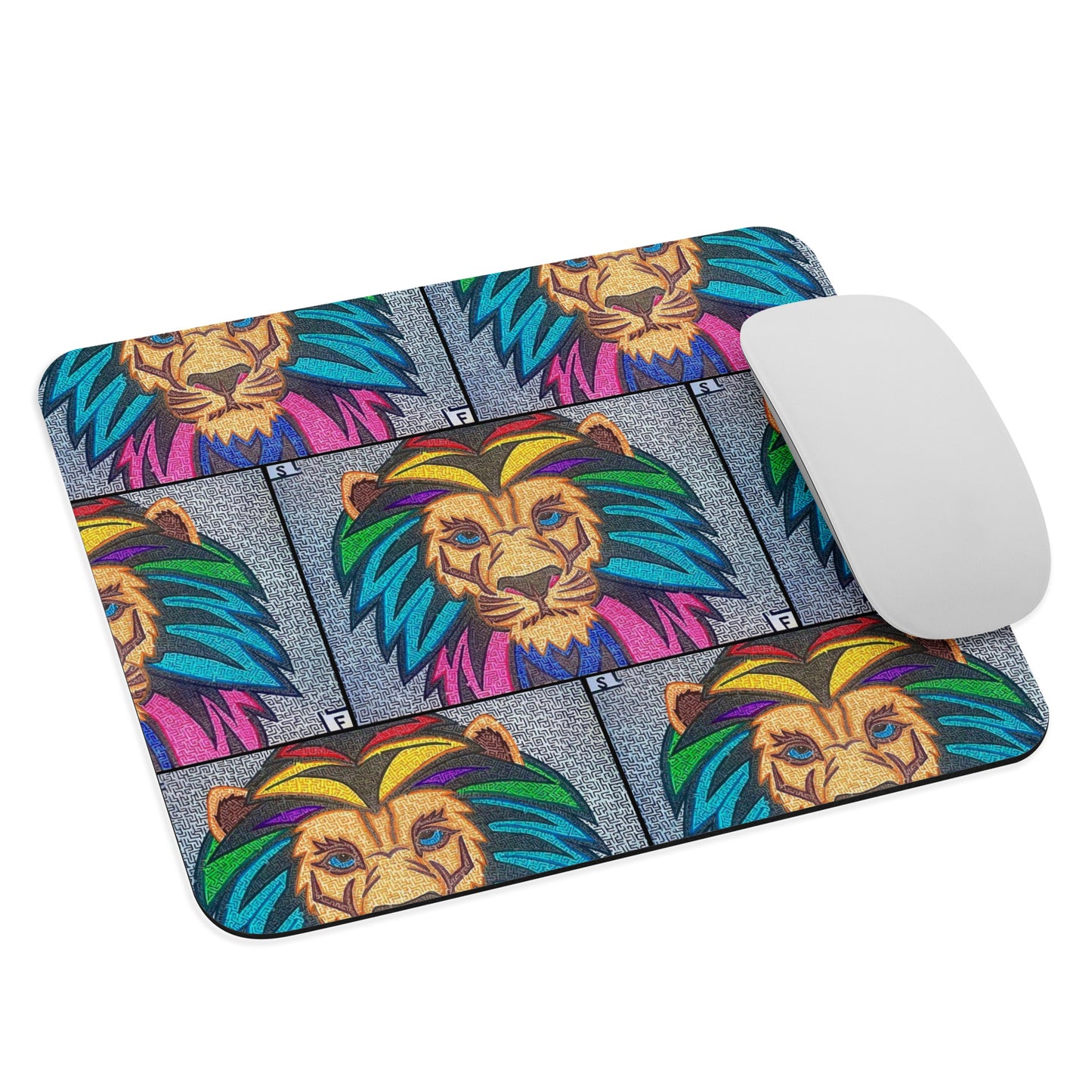 Lion Maze Mouse Pad