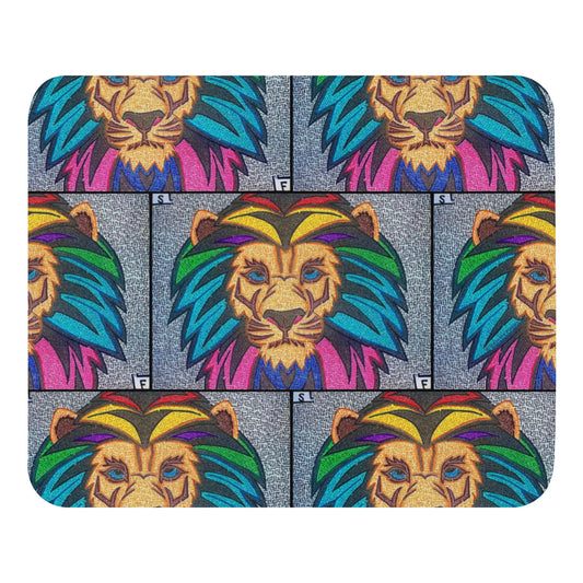 Lion Maze Mouse Pad