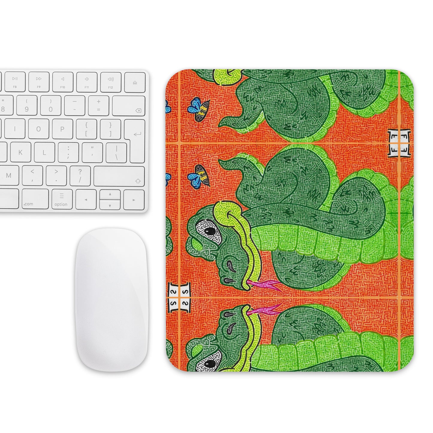 Snake Maze Mouse Pad