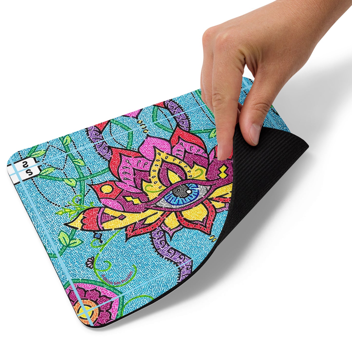 Mandala Maze Mouse Pad