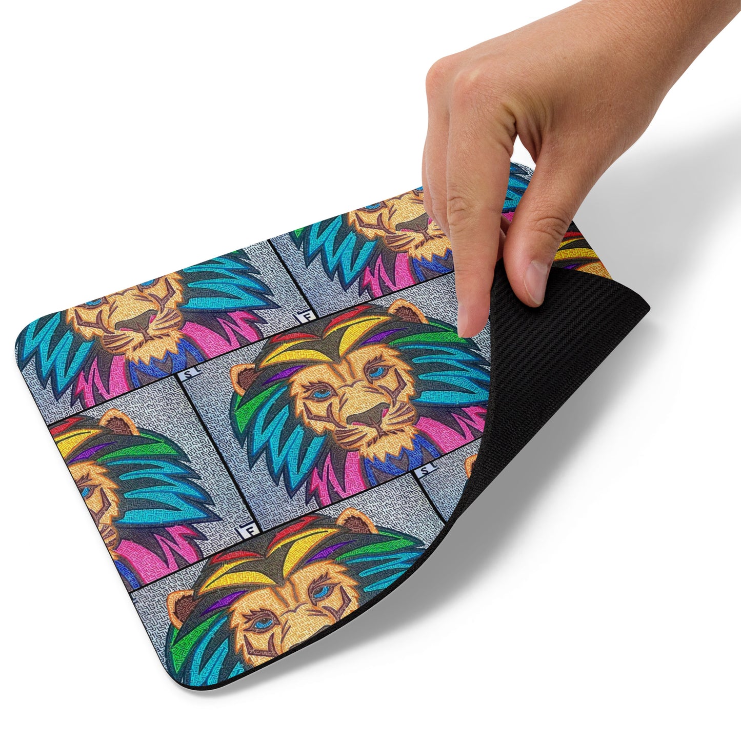 Lion Maze Mouse Pad