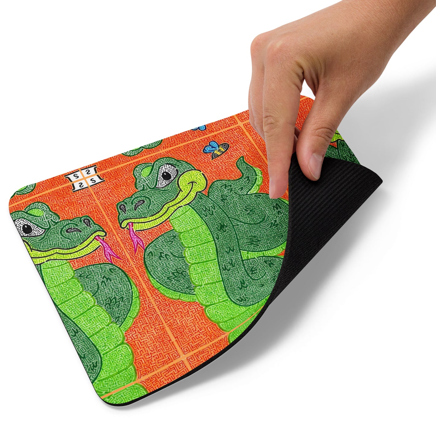 Snake Maze Mouse Pad