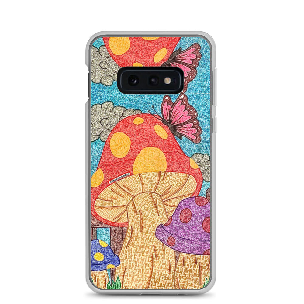 Mushrooms Maze Samsung Case