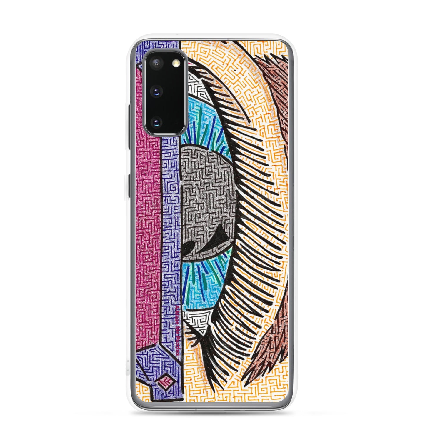 Eye Pop-Art Maze Samsung Case