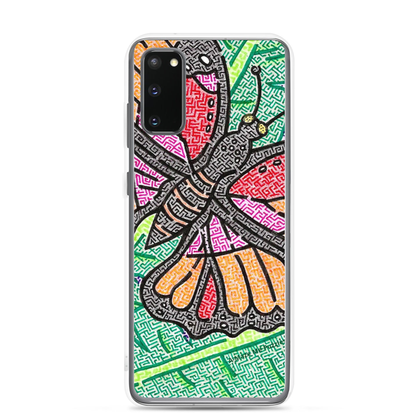 Butterfly Maze Samsung Case