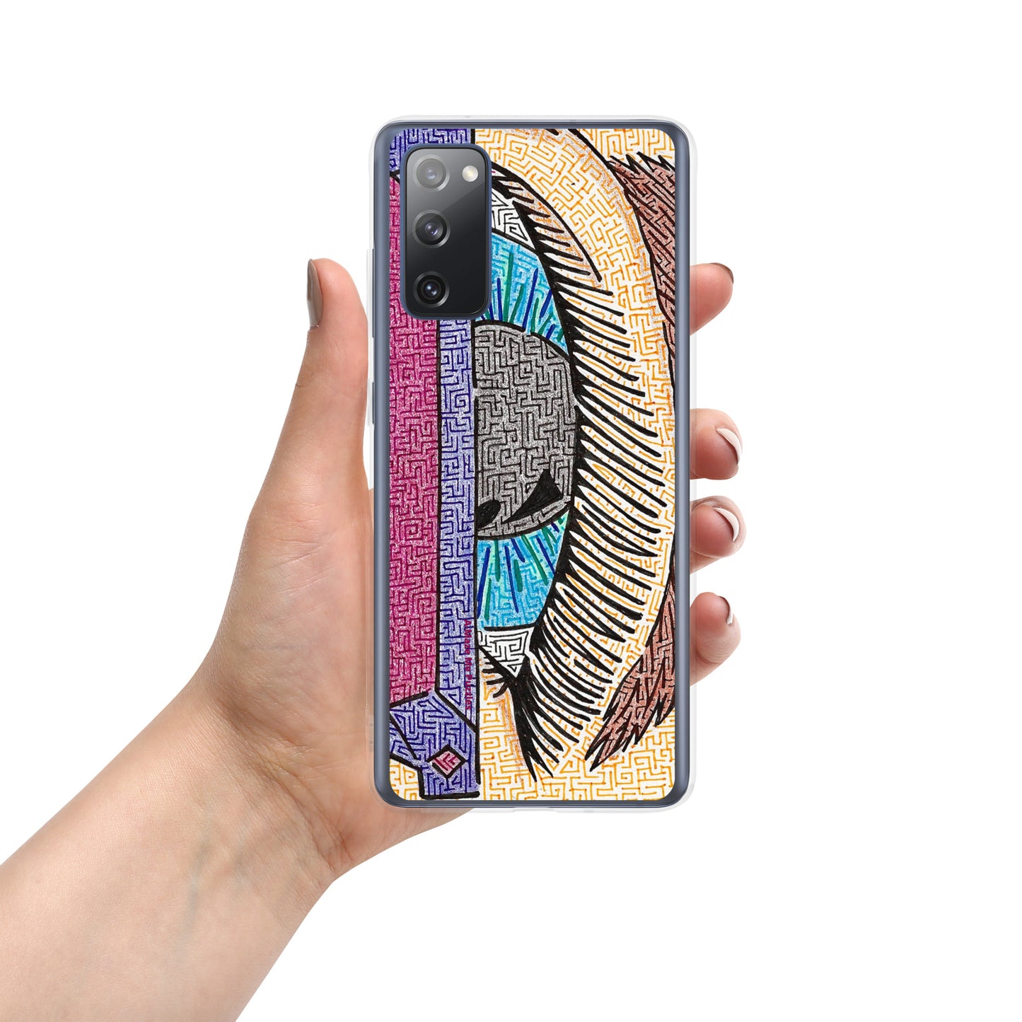 Eye Pop-Art Maze Samsung Case