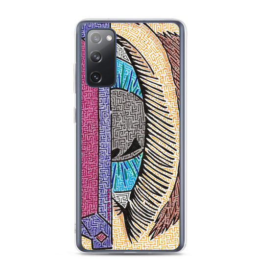 Eye Pop-Art Maze Samsung Case