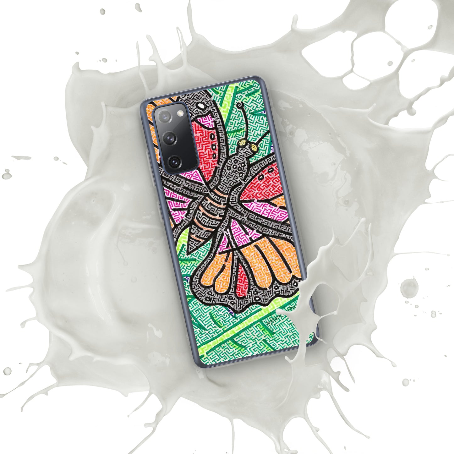 Butterfly Maze Samsung Case