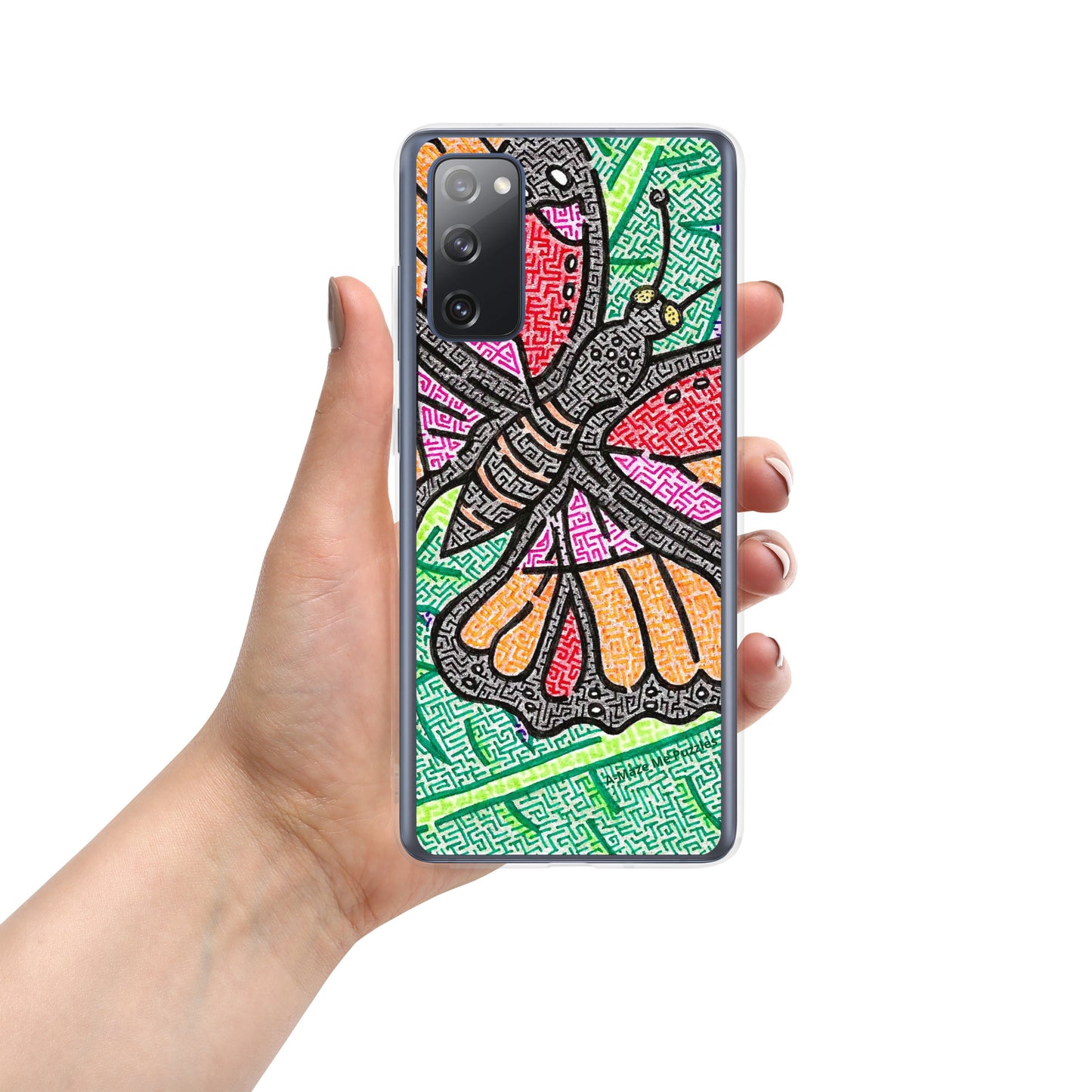 Butterfly Maze Samsung Case
