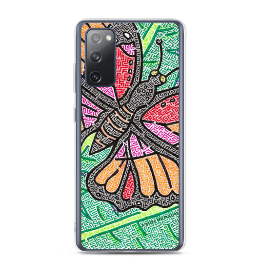 Butterfly Maze Samsung Case