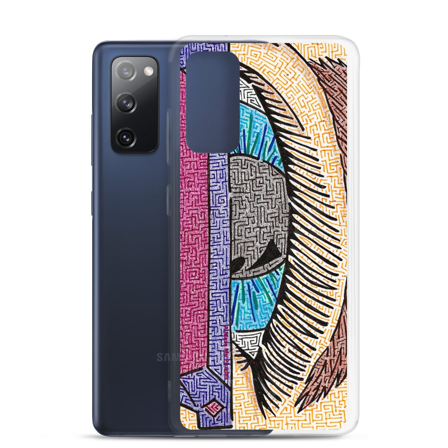 Eye Pop-Art Maze Samsung Case