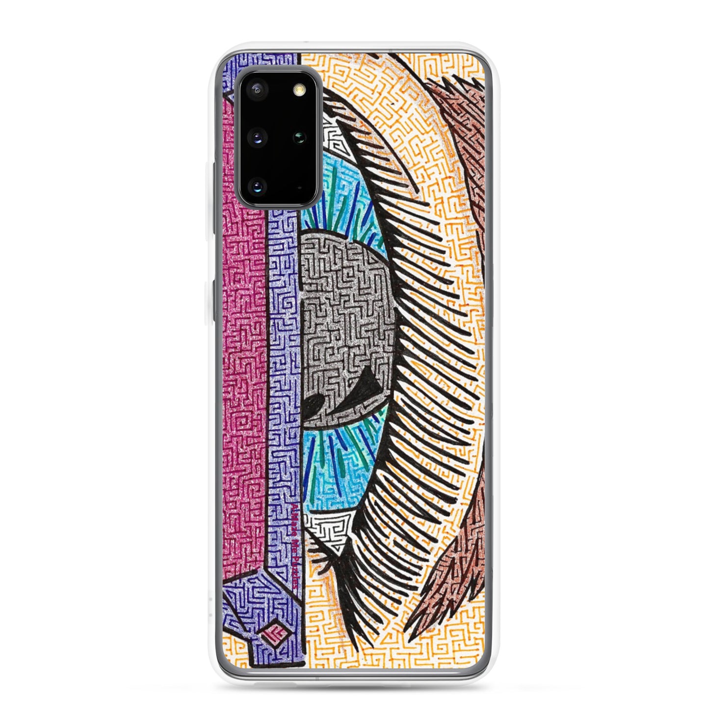 Eye Pop-Art Maze Samsung Case
