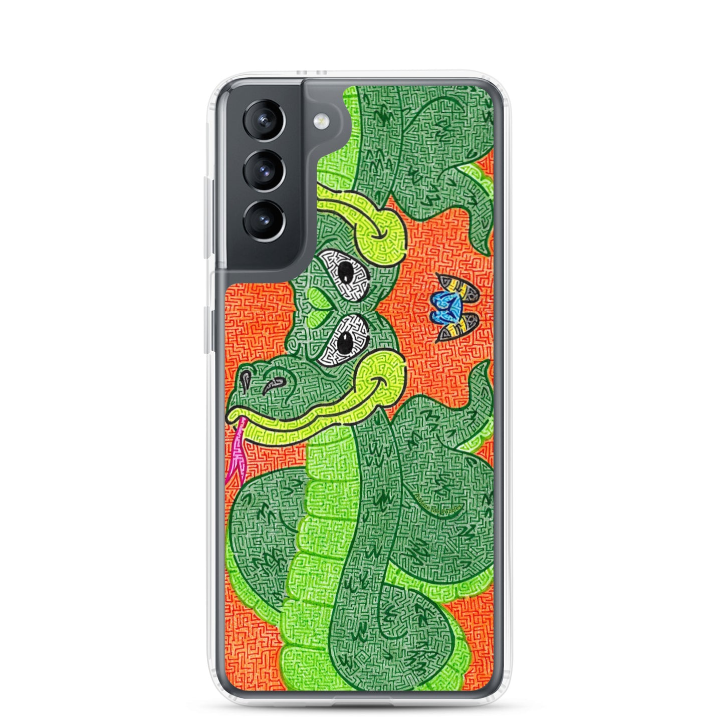 Snake Maze Samsung Case