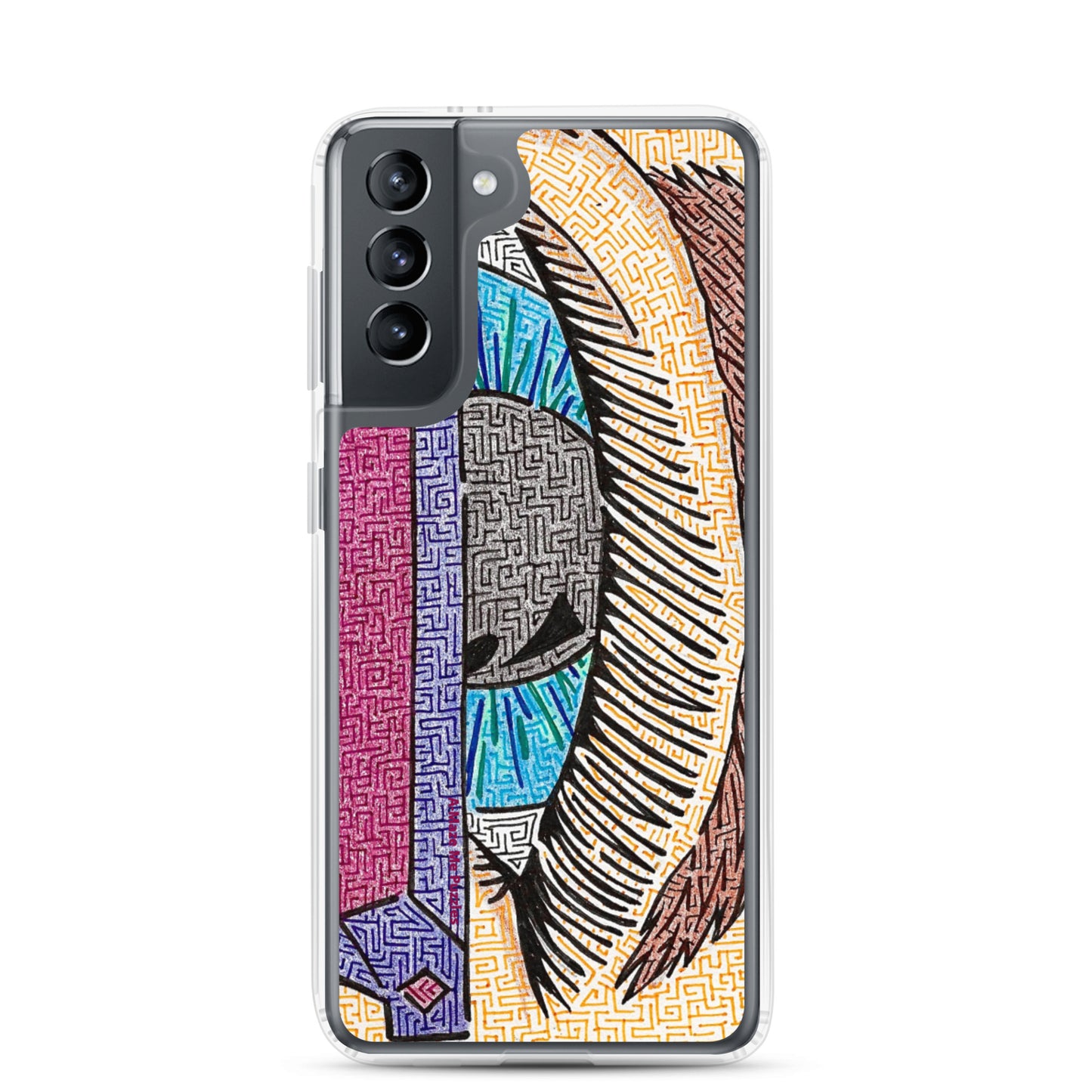 Eye Pop-Art Maze Samsung Case