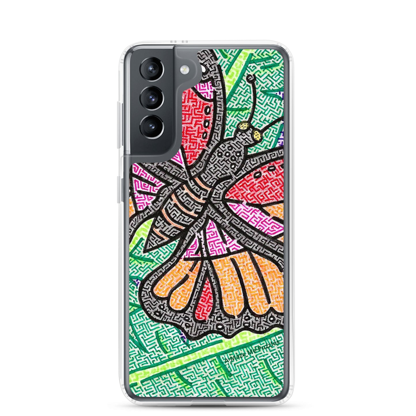 Butterfly Maze Samsung Case