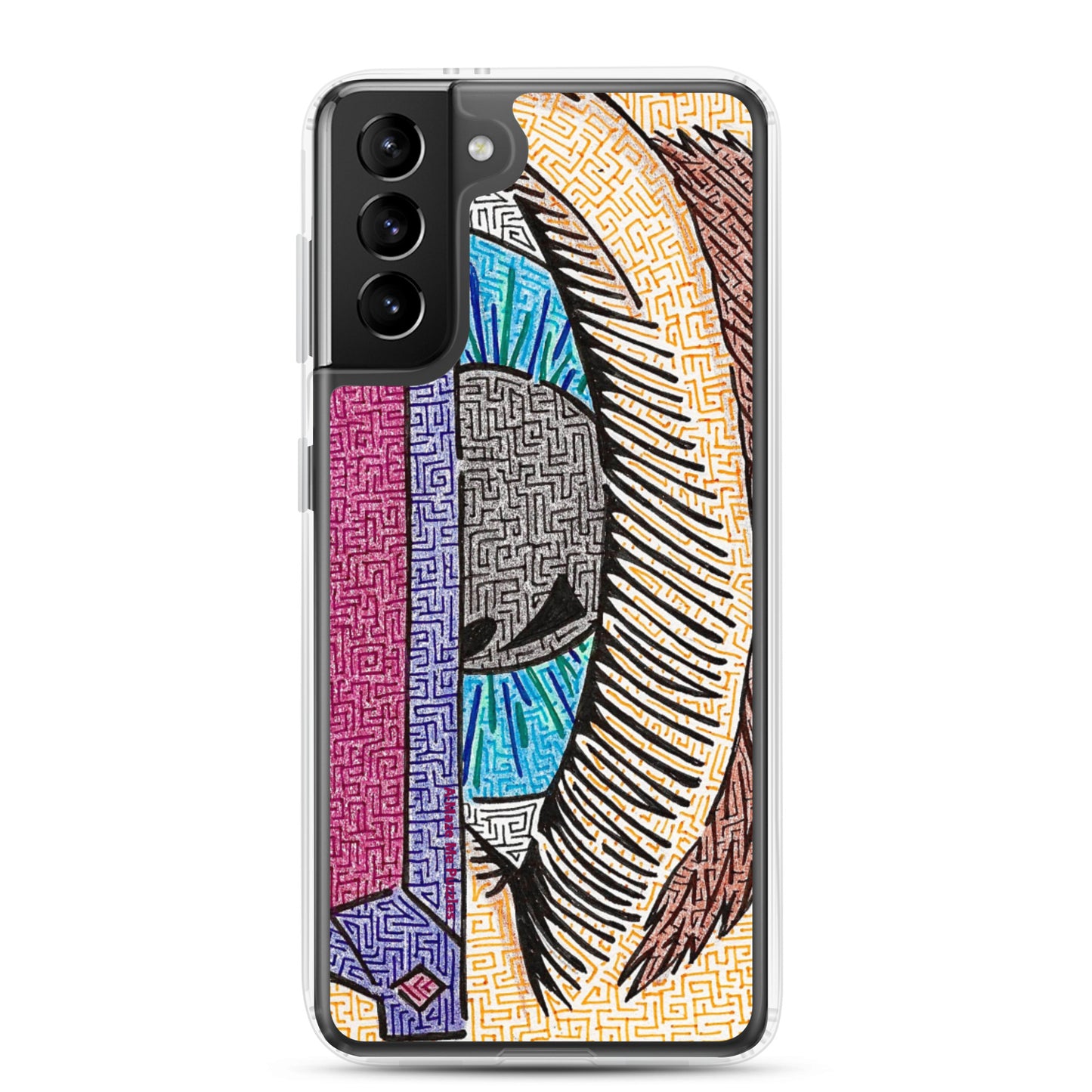 Eye Pop-Art Maze Samsung Case