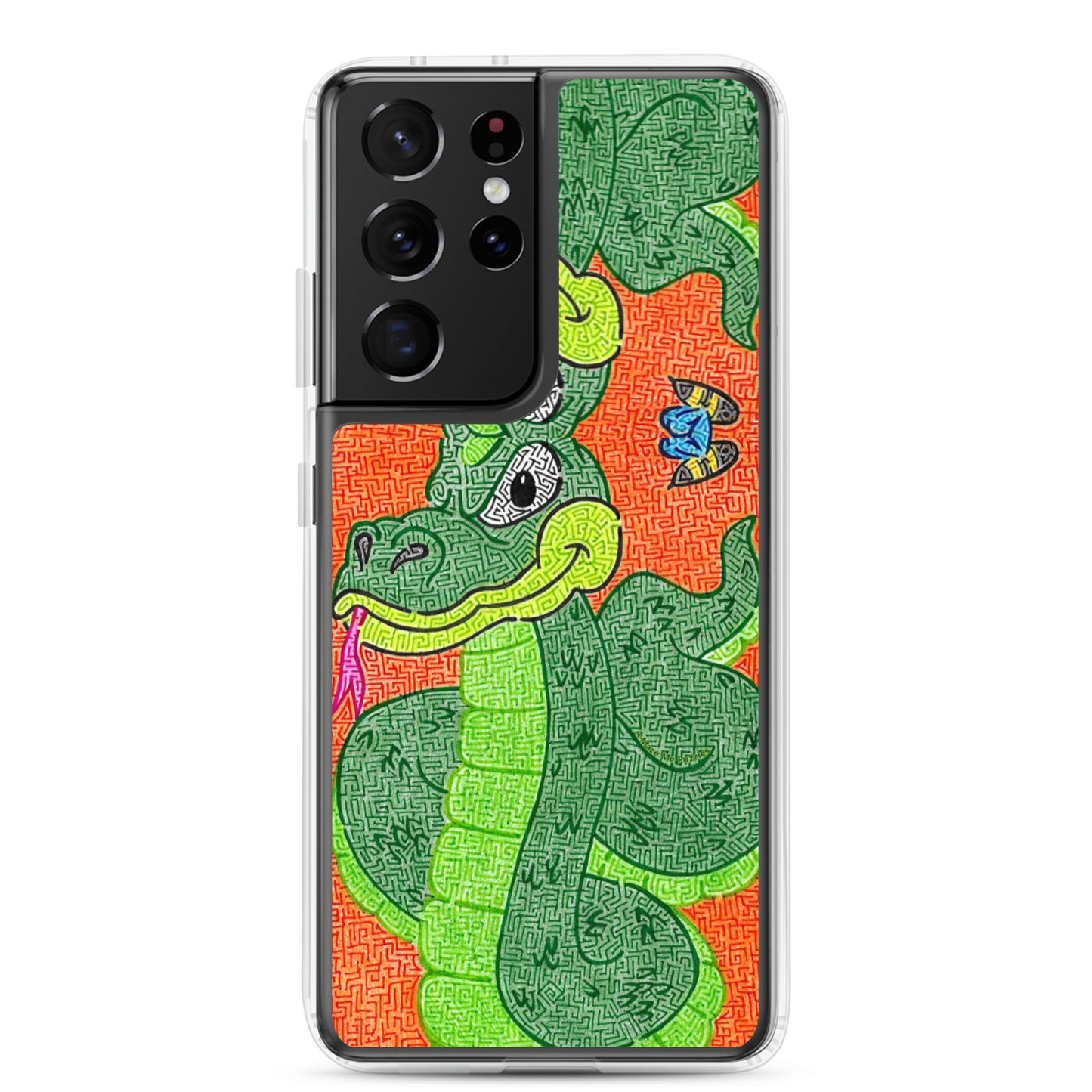 Snake Maze Samsung Case