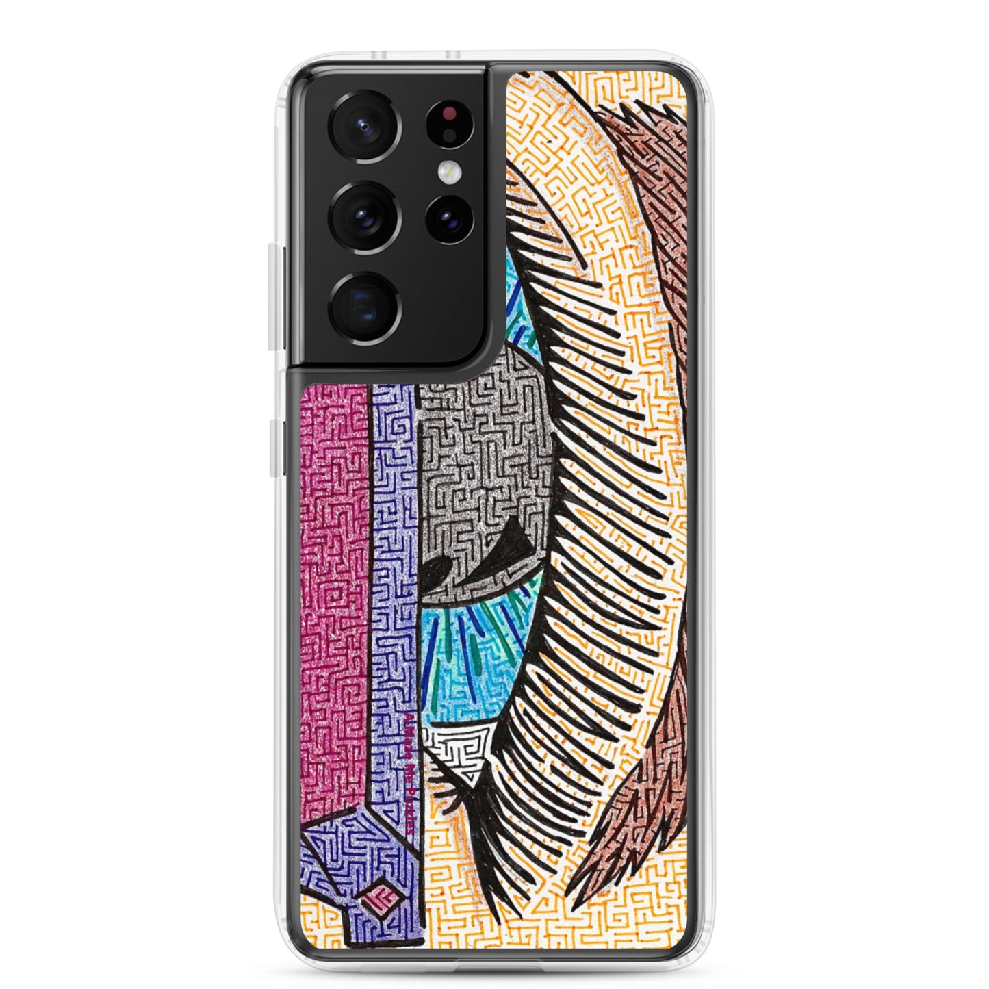 Eye Pop-Art Maze Samsung Case