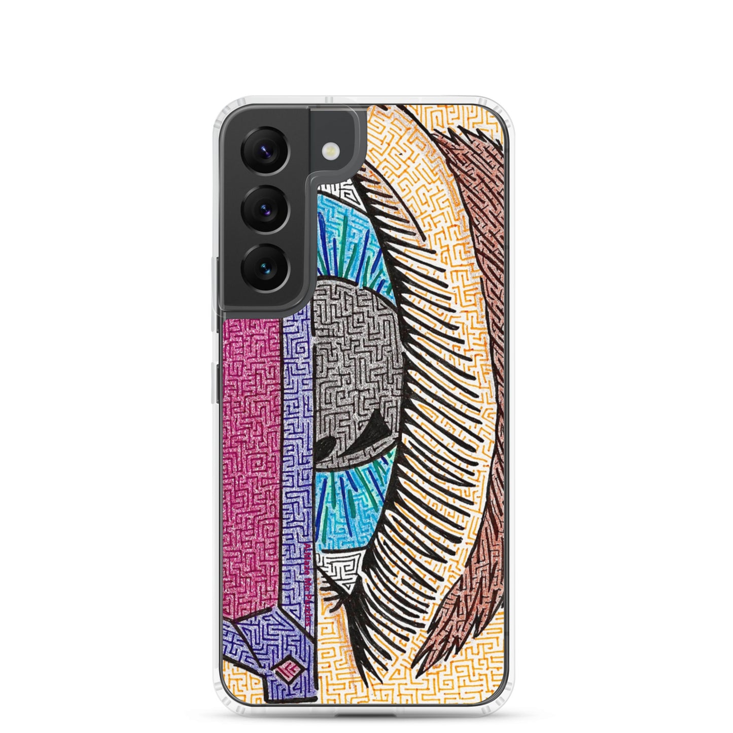 Eye Pop-Art Maze Samsung Case