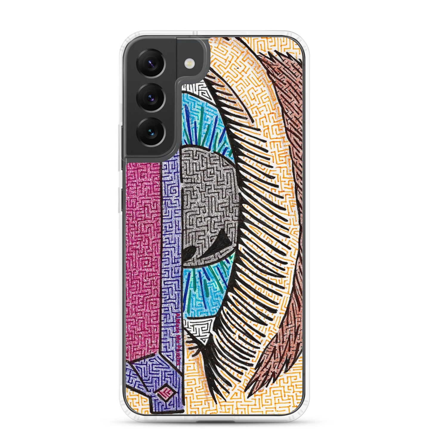 Eye Pop-Art Maze Samsung Case