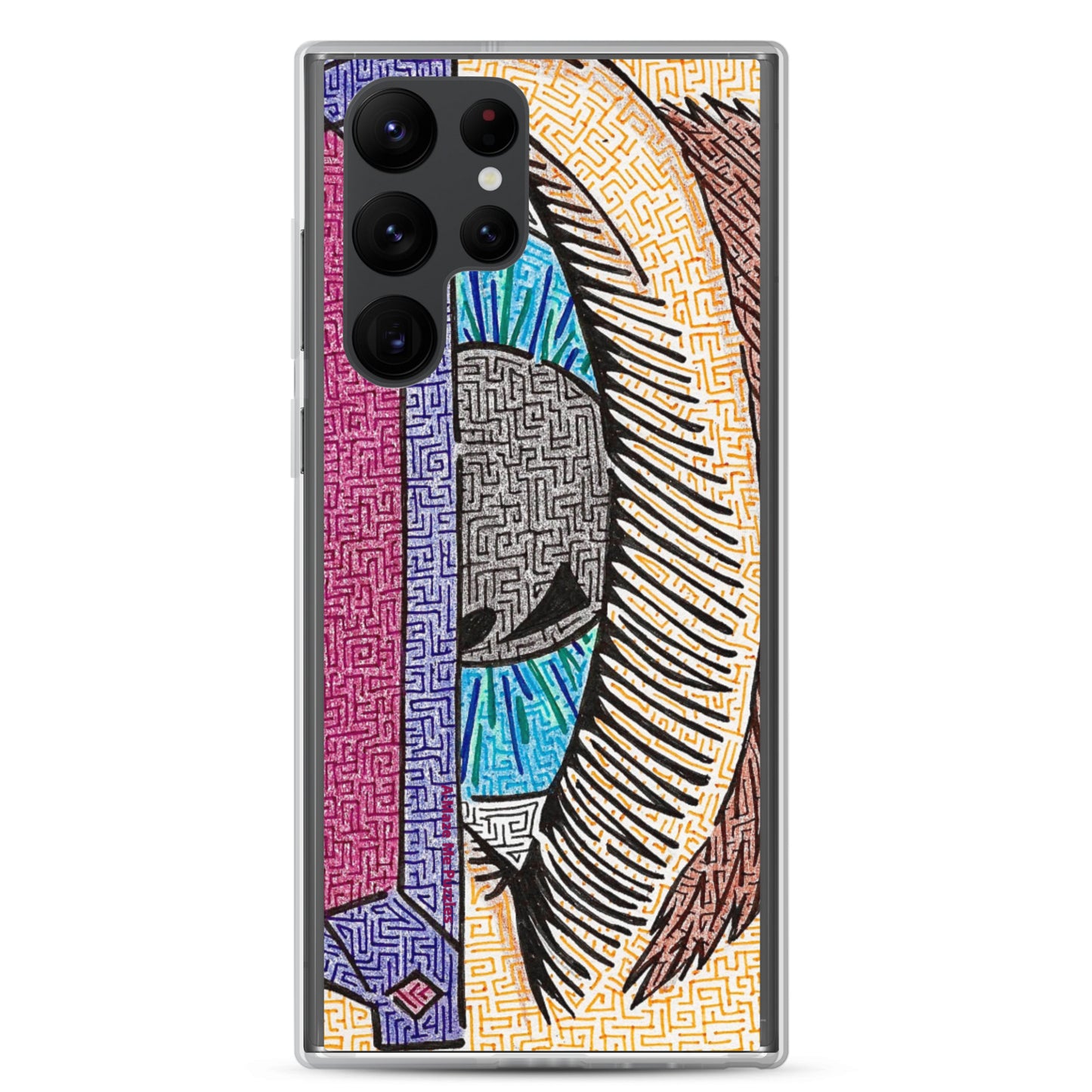 Eye Pop-Art Maze Samsung Case