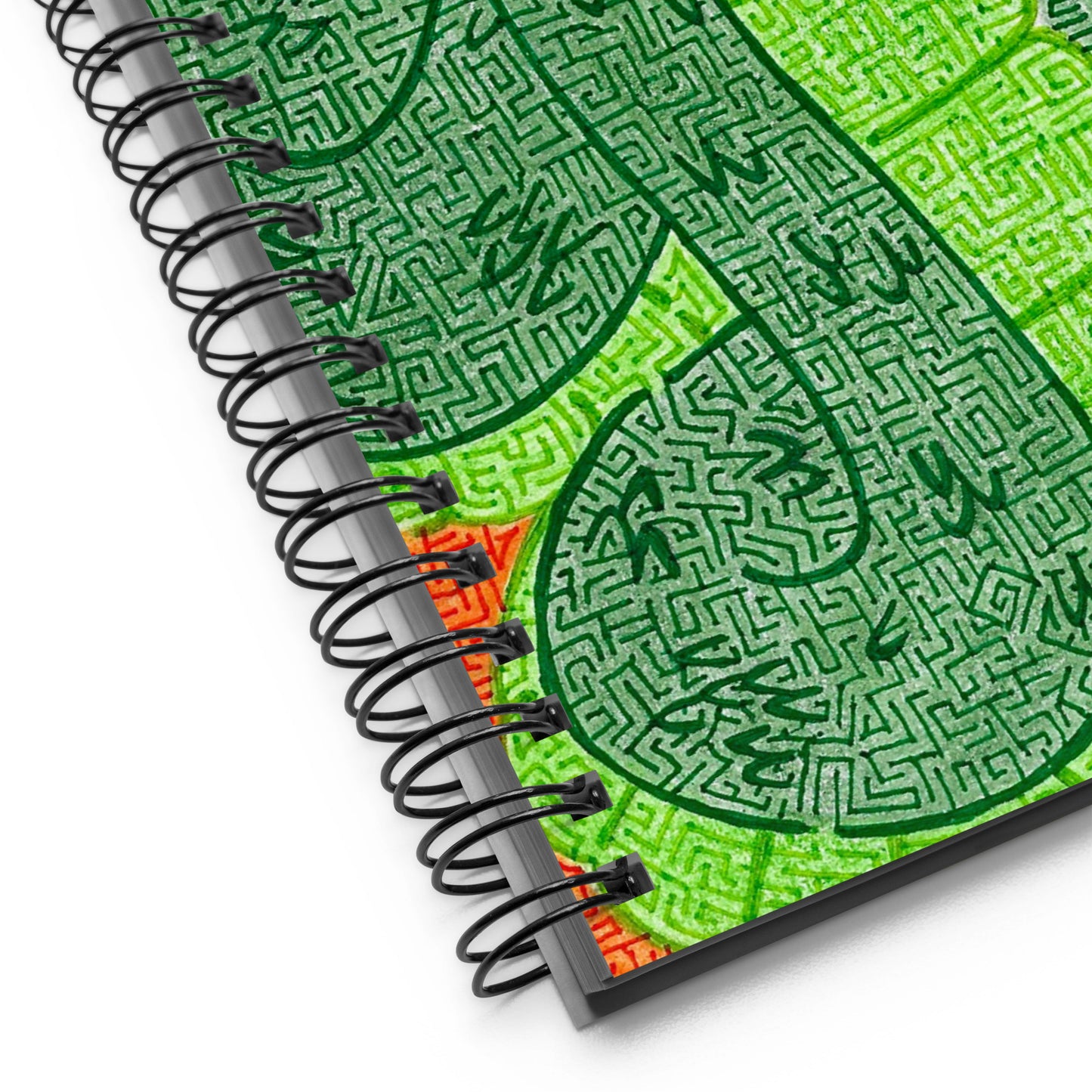 Snake Maze Spiral Notebook