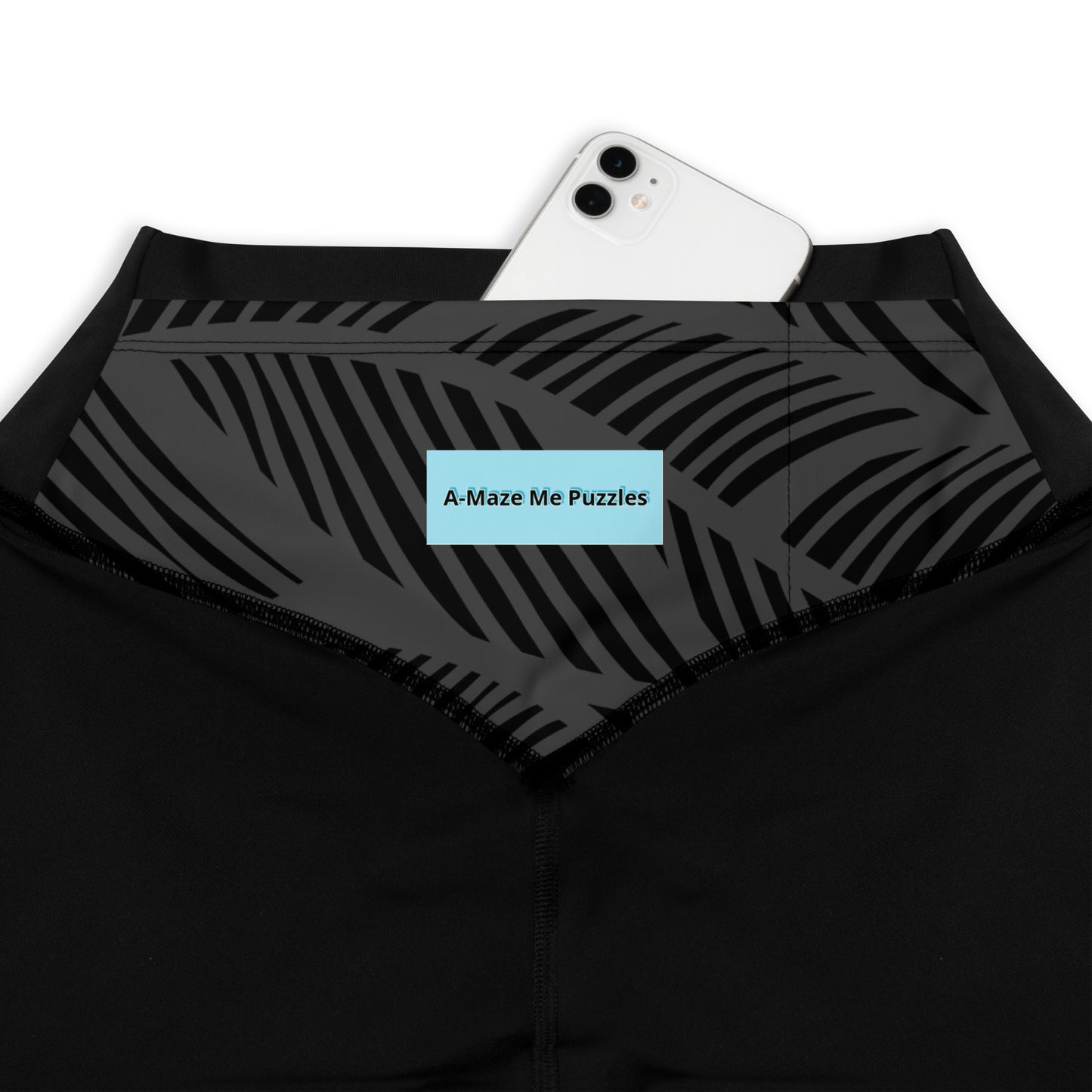 Lion Maze Sports Leggings with Inside Pocket