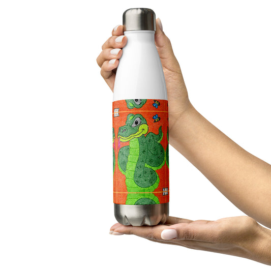 Snake Maze Stainless Steel Water Bottle