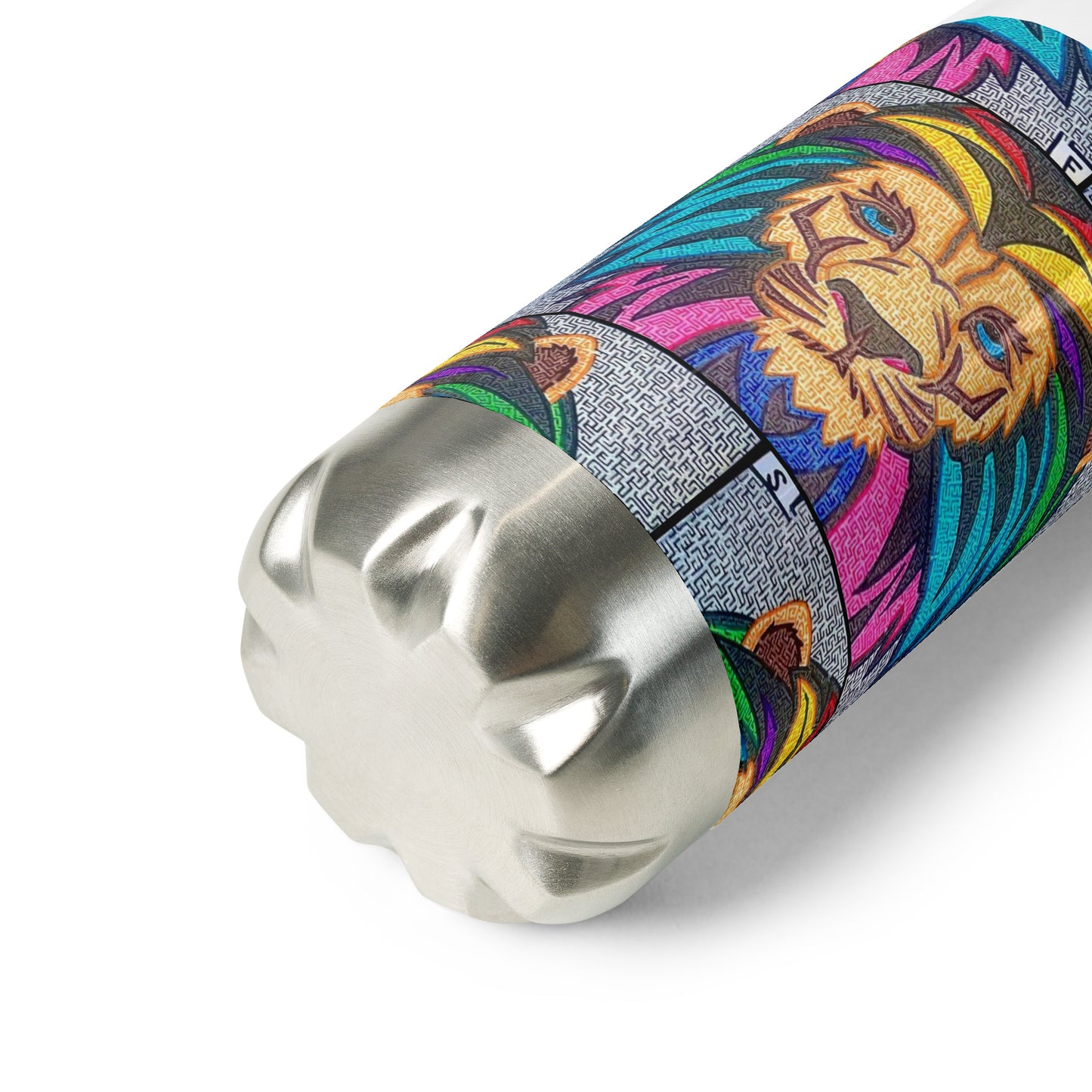 Lion Maze Stainless Steel Water Bottle