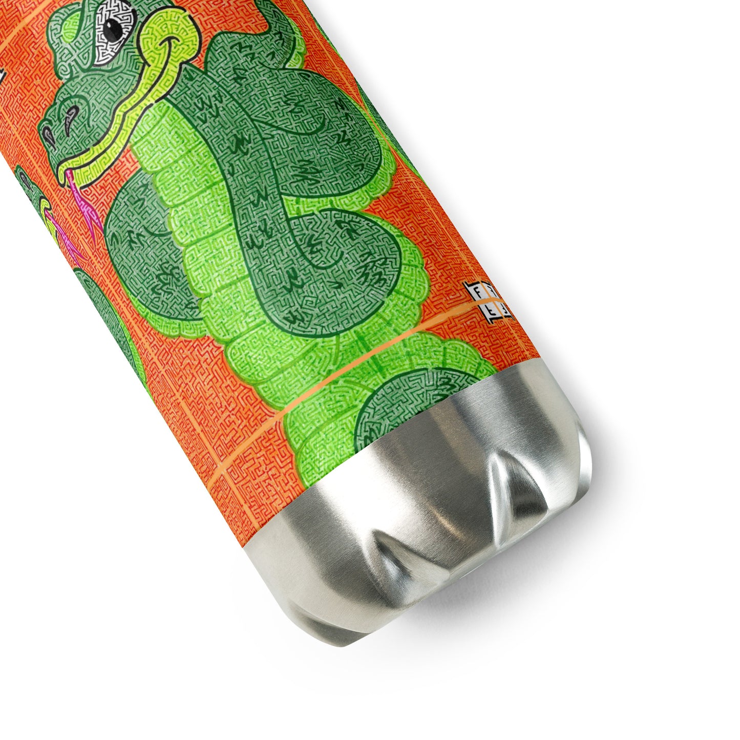 Snake Maze Stainless Steel Water Bottle